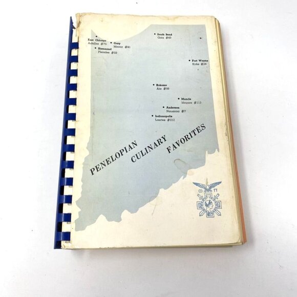 1964 Penelopian Culinary Favorites Greek Cookbook 1964 First Edition Vst Edition - Picture 1 of 11